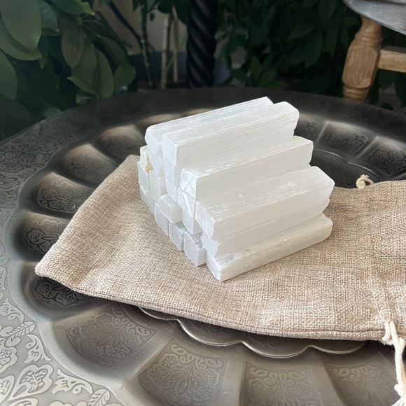 Three (3) Selenite Sticks - Picture 5 of 6